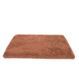 DGS Pet Products Dirty Dog Cushion Pad Small Brown 19" x 24" x 2.5" (Color: Brown, size: Extra Extra Large)
